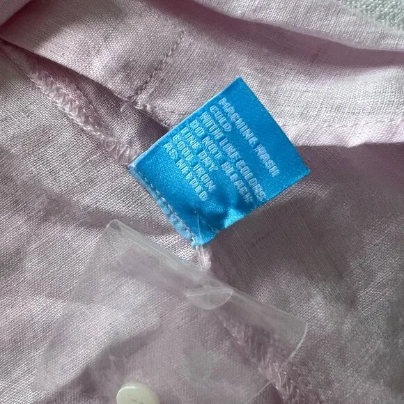 NWOT J.Mclaughlin Fallon Linen Popover Shirt - Picture 10 of 10